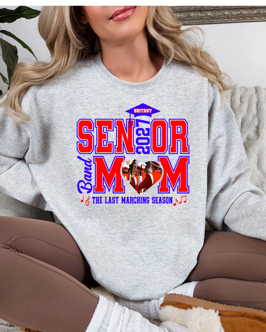 Custom 2027 Senior Band Mom