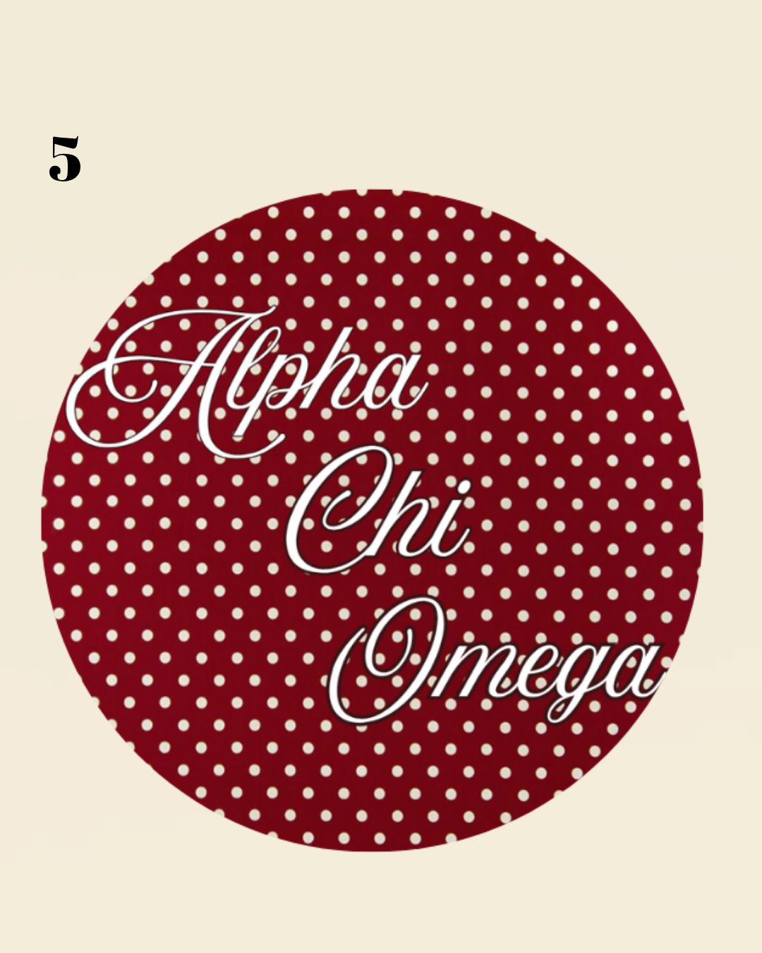 Sorority Button Series 5