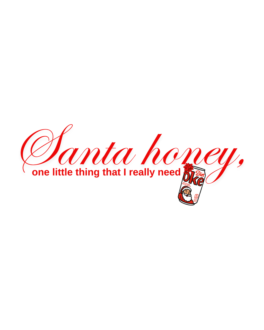 Santa Honey artwork detail on white background; enlarged design view