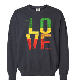 One Love Comfort Colors Sweatshirt