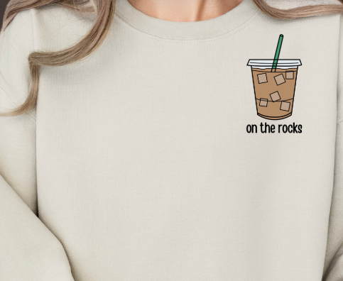 On the Rocks Sweatshirt - Printing in the USA