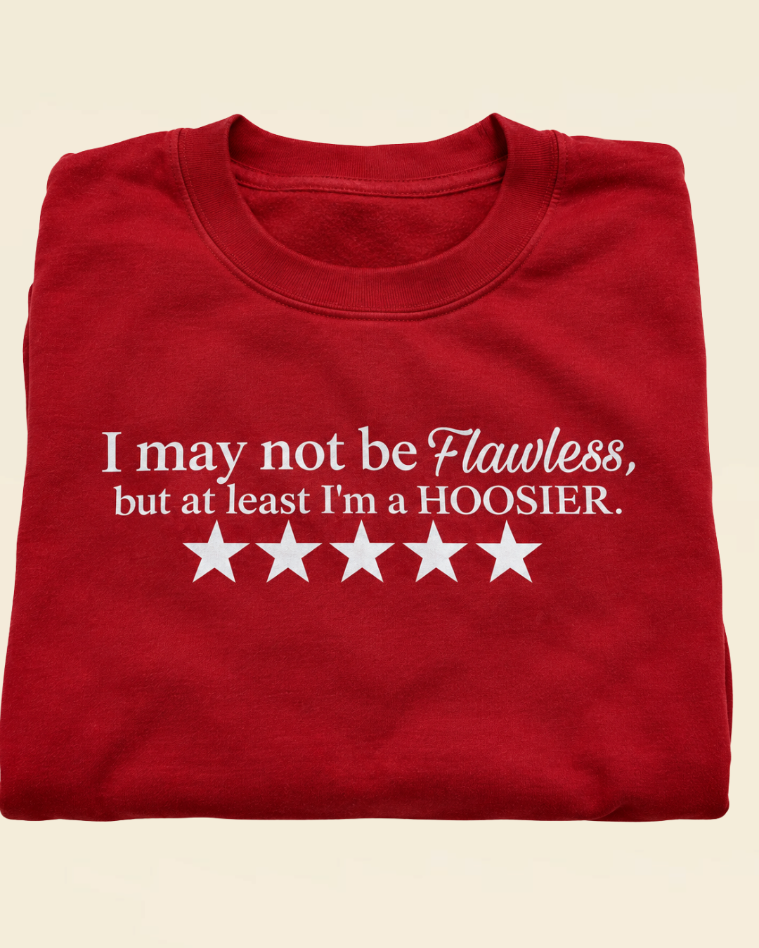 Flawless Hoosier Crewneck Sweatshirt