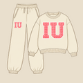 IU Plaid Set