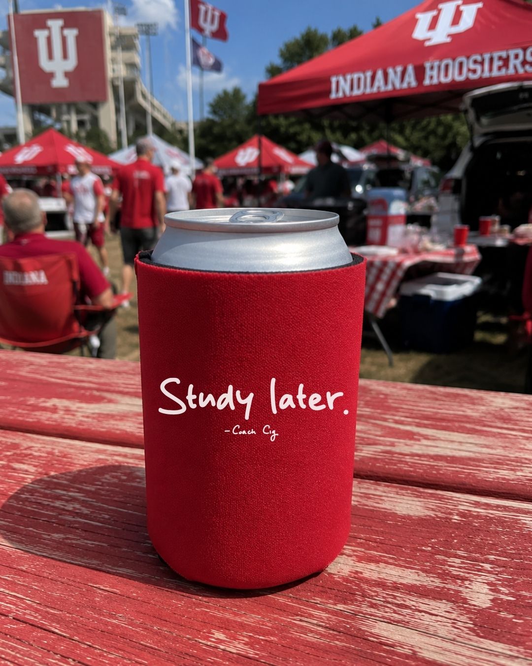 Study Later - Coach Cig Can Koozie