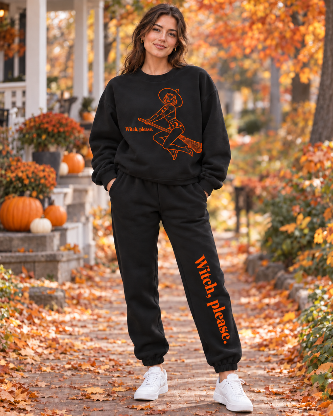 Witch, Please. Sweat Set