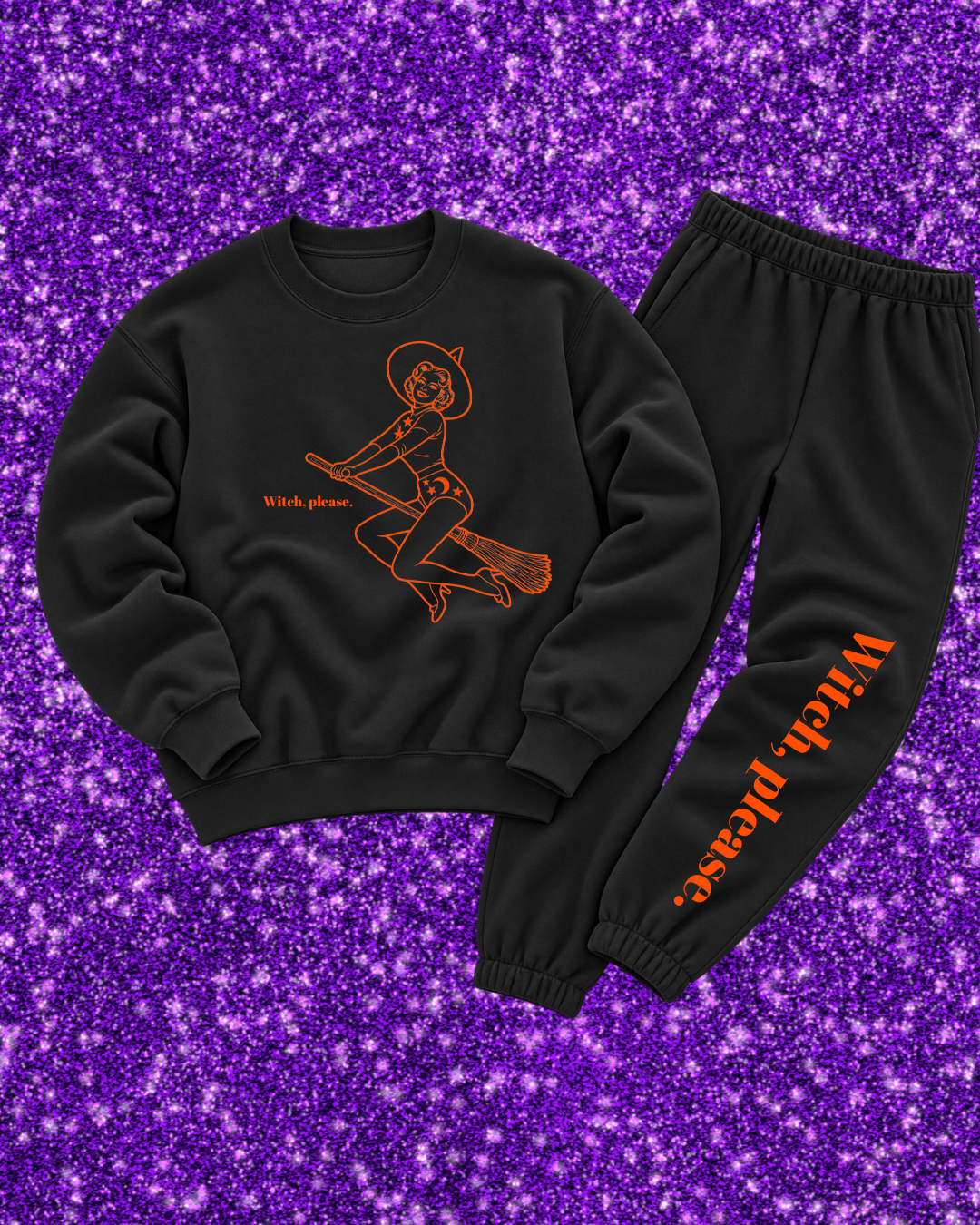 Witch, Please. Sweat Set